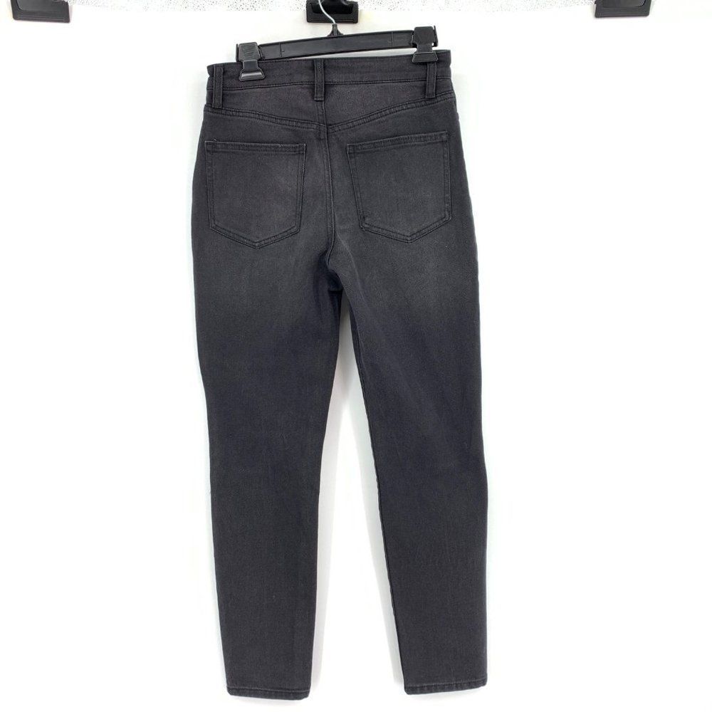 Womens NOBO No Boundries Black Super High Rise Jeans Sz 7 2068 Distress NWT - Picture 4 of 8
